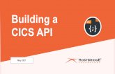 Building a CICS API May2021