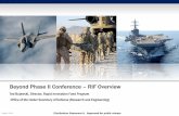 Beyond Phase II Conference – RIF Overview