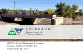 CDOT’s Flood Recovery Program