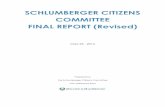 SCHLUMBERGER CITIZENS COMMITTEE FINAL REPORT …