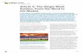 Article 5: The Single Wind Turbine: From the Wind to the ...