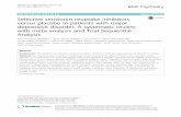 Selective serotonin reuptake inhibitors versus placebo in ...