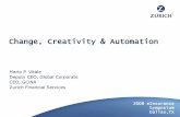 Change, Creativity & Automation