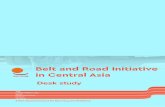 Belt and Road Initiative in Central Asia