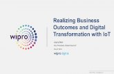 Realizing Business Outcomes and Digital Transformation ...