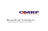 Board of Trustees - OkMRF