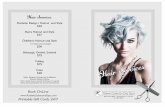 Precision Design / Haircut and Style $45 Men's Haircut and ...