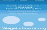 Exploring Job Satisfaction in India using Paycheck India ...