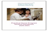 Practical Nurse Program Student Handbook 2020-2021