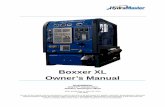 Boxxer XL Owner’s Manual - Interlink Supply