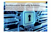 Architecture Security Advisor