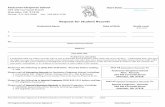 Request for Student Records - sheridan.k12.or.us