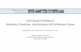 Civil Asset Forfeiture: Statutes, Practices, and Analysis ...