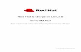 Red Hat Enterprise Linux 8 Using SELinux