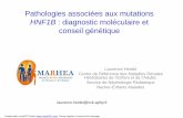 HNF1B : diagnostic moléculaire et conseil génétique