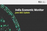 BCG India Economic Monitor - June 2021