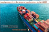 Legal perspectives: Re-shaping legal strategy for IMO 2020