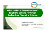 What Makes a Green Business - Dissecting Eligibility ...