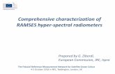 Comprehensive characterization of RAMSES hyper-spectral ...