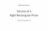 Volume of a Right Rectangular Prism - Math Teacher Coach