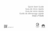 Quick Start Guide Guia de início rápido Guía de inicio ...
