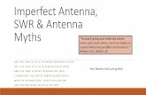 Imperfect Antenna, SWR & Antenna Myths