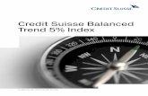 Credit Suisse Balanced Trend 5% Index