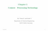 Chapter-5 Cement Processing Technology