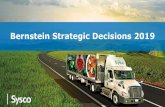 Bernstein Strategic Decisions 2019