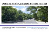 Oakland Mills Complete Streets Project