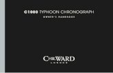 C1000 TYPHOON CHRONOGRAPH - Christopher Ward