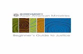 AAM Beginner's Guide to Justice - MULTIETHNIC MINISTRIES