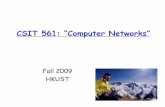 CSIT 561: CSIT 561: Computer Networks“Computer Networks”