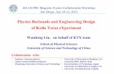 Physics Rationale and Engineering Design of Keda Torus ...