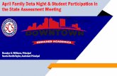 April Family Data Night & Student Participation in the ...