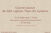 Course Layout AE-664: Lighter-Than-Air Systems