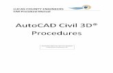 AutoCAD Civil 3D® Procedures - CivicPlus