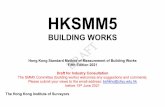 Draft SMM5 (Building Works) - HKIS