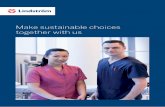 Make sustainable choices together with us