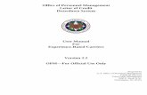 Office of Personnel Management Letter of Credit Drawdown ...