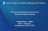 Permit Streamlining Task Force Meeting