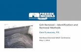 Grit Removal Identification and Removal Methods