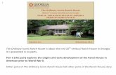 The Ordinary Iconic Ranch House - Georgia Department of ...