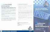 Firearm Storage Requirements - Western Australia Police