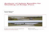 Analysis of Safety Benefits for Shielding of Bridge Piers