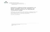 Factors influencing variation in birth weight and its ...
