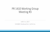 PR 1410 Working Group Mtg #1