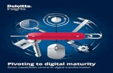 Pivoting to digital maturity - Deloitte