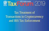 Tax Treatment of Transactions in Cryptocurrency and IRS ...
