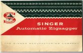 Singer Automatic ZigZagger - Vintage, Antique, and Rare ...